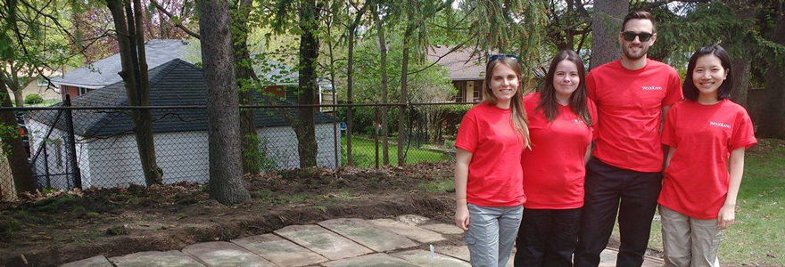 Woodland Cemetery Project participants